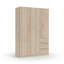 Casina 3 Door Manufactured Wood Wardrobe-121257989