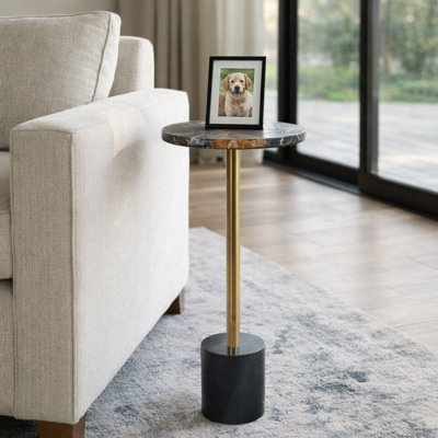Table d'appoint Petrified Wood
