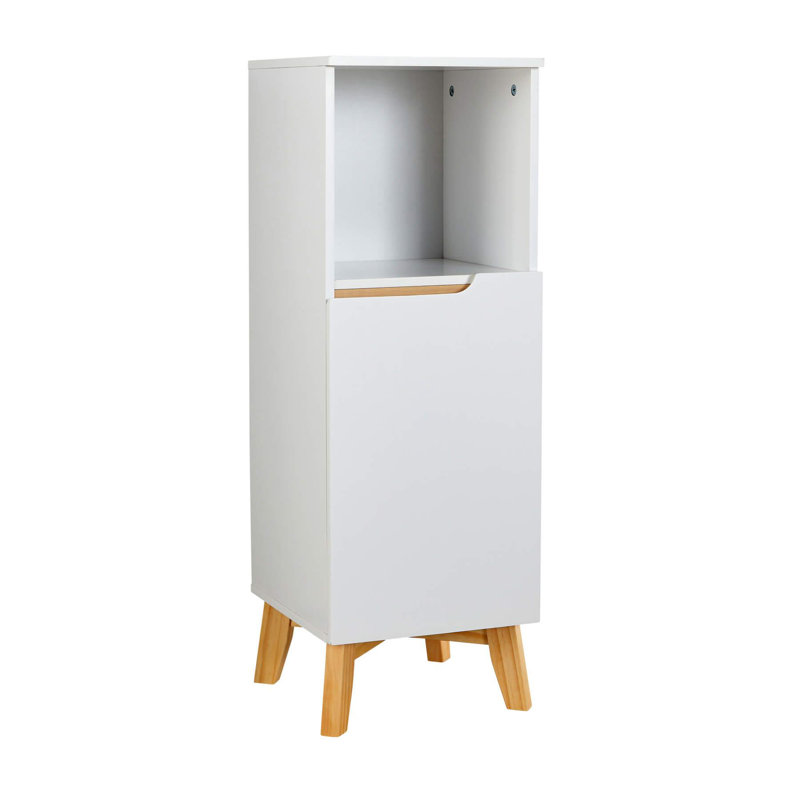 Wallen Freestanding Bathroom Cabinet, White