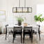 6 - Light Black/Gold Kitchen Island Pendant