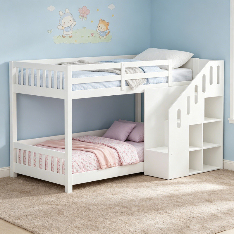 European Single (90 X 200 Cm) Bunk Bed Bed Frame