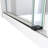 55" - 59" W x 62" H Single Sliding Frameless Tub Door with ClearMax Glass Treatment-84433352