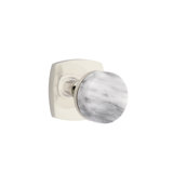 Select Round Knob with Square Rosette