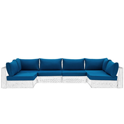 4" Outdoor Replacement Cushion Set Seat/Back Cushion for Patio Furniture by Latitude Run