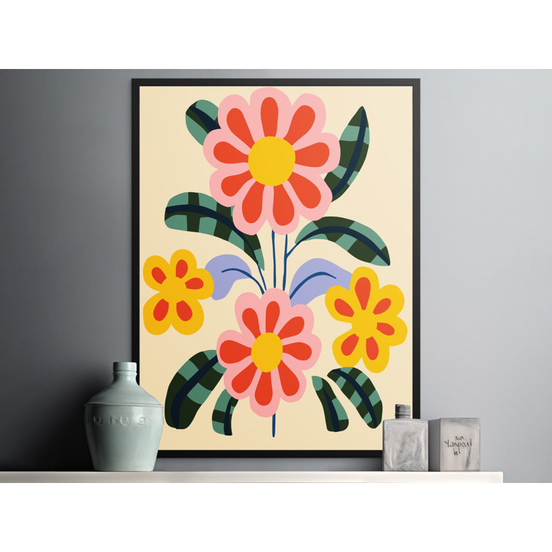 Floral Botanical Matte Poster, 9x11