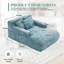Canapé-lit Chenille-850495098
