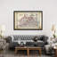 «West Virginia Map», impression sur toile-34981037-72455869-72455061