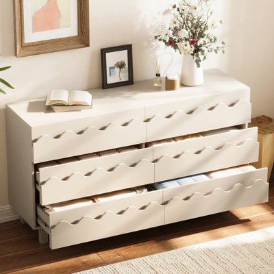 Commode 6 tiroirs 60 po