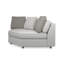 I'm Shelf-ish Barrel Chair Chair with Ottoman-114657508