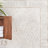 Florey Linear 7.87 in. x 8.31 in. Polished Marble Floor and Wall Mosaic Tile-54747452