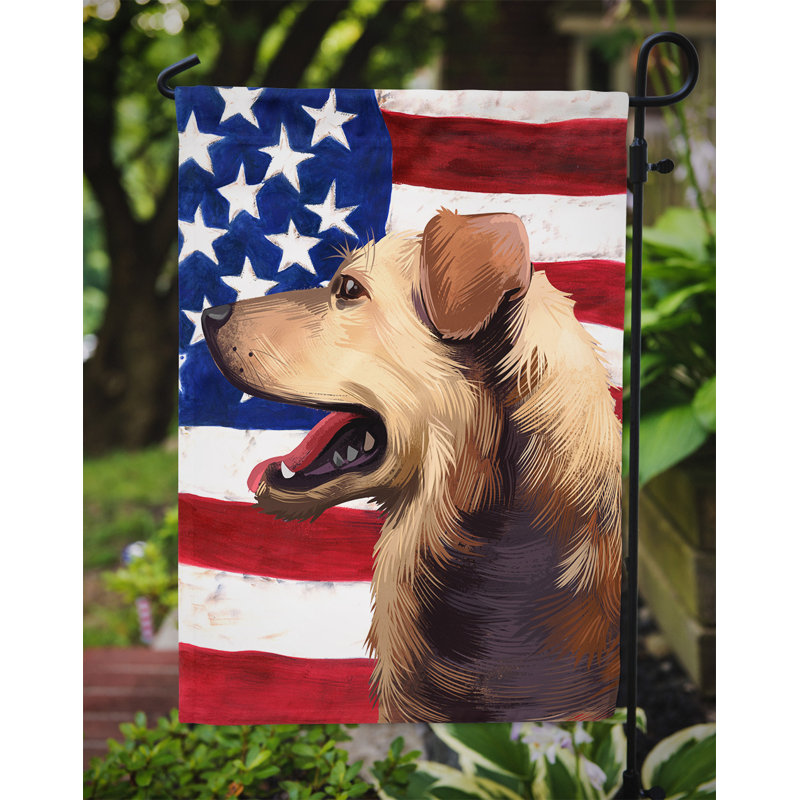 Polyester à 2 côtés 15 x 11 po drapeau de jardin, Pinscher autrichien