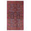 Tapis bleu foncé Teimani 3 pi 8 po x 6 pi 9 po