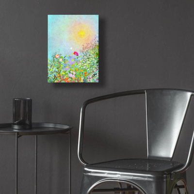 Art mural en verre «Abundance» par Thatgrubgirl, 12 po x 16 po
