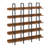 5 Tier Bookcase With Metal Frame, Open Book Display Shelf-685312459