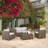 4-Piece Puerta Set Outdoor Patio Furniture-904997933-904997932