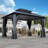 Aluminum Patio Gazebo - Galvanized Steel Hardtop Gazebo with Curtains & Netting-108467014