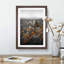 Toronto Canada Skyline Abstract Art - Picture Frame Graphic Art Print-55766380-55766382