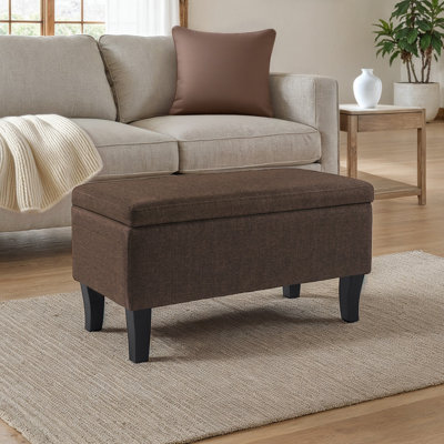 Lingel Round Accent Storage Ottoman