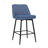 Elegant Counter Height Swivel Bar Stools Set Of 2, 360° Swivel With Upholstered Seat And Metal Legs For Kitchen Island And Pub, Bar Stool-1576988118