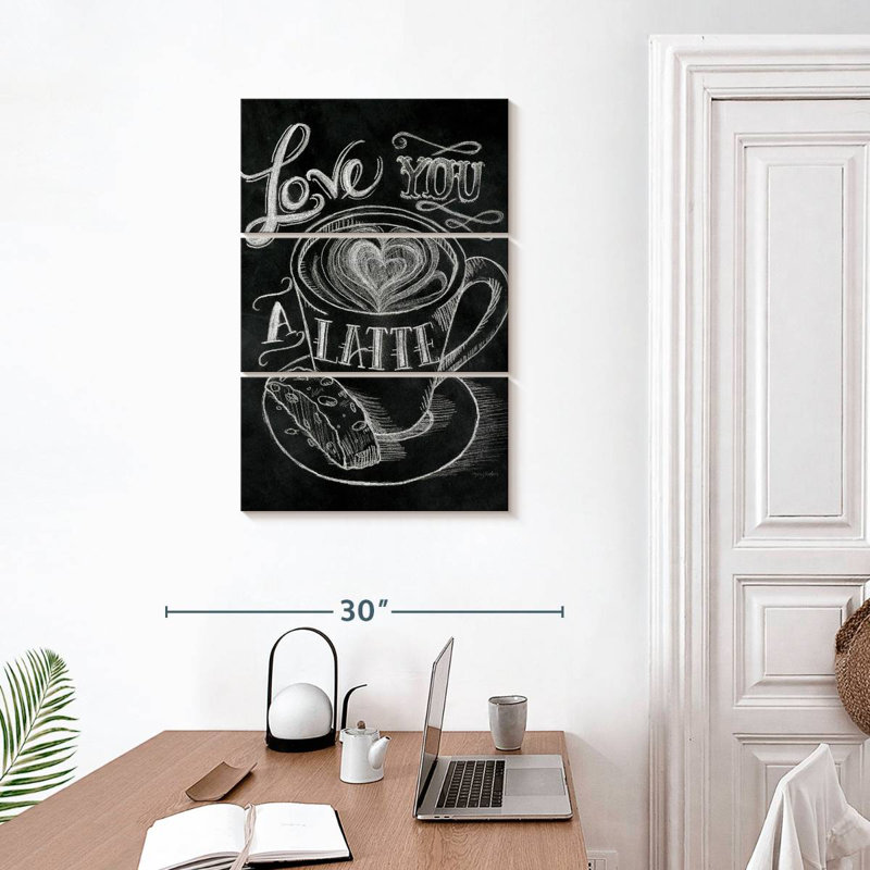 Tergel Love You A Latte I, 32" H x 20" W
