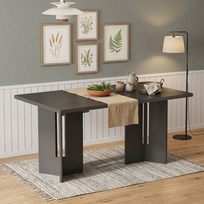 Solid Wood Base Dining Table