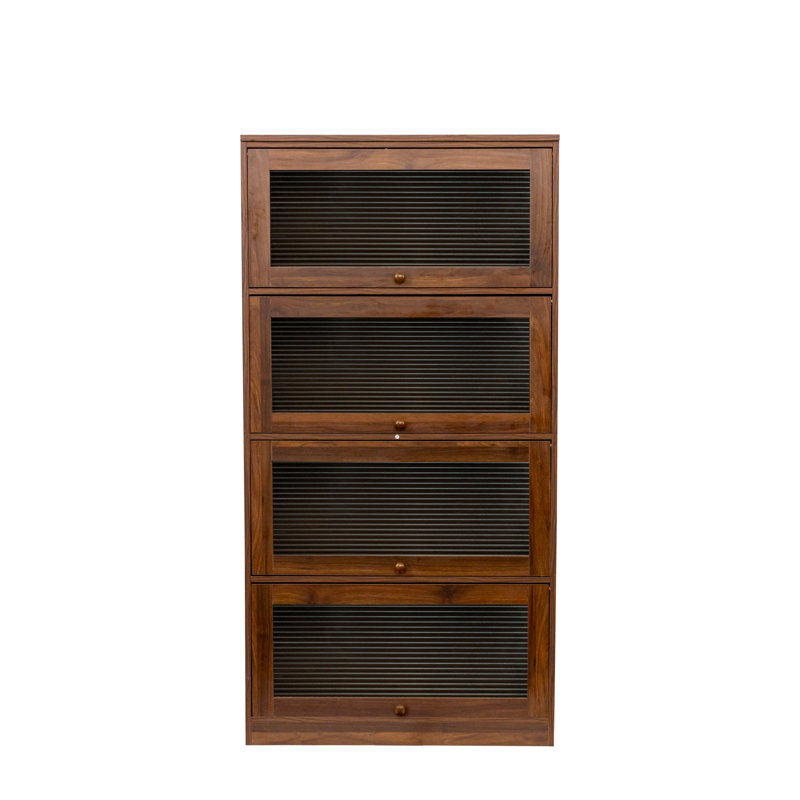 Bibliothèque sur pied avec armoire spacieuse