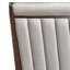 Houston Eastern King Channel Tufted Panel Bed - Walnut