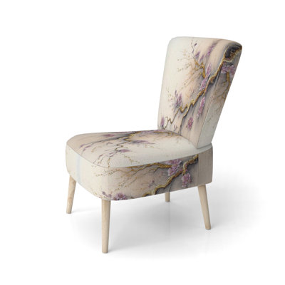 Chaise d'appoint de 27,5 po de largeur