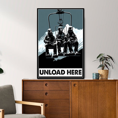 " People Skiing "