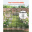 Support durable pour plantes grimpantes - Grille de jardin pour aménagement extérieur - Cadre décoratif pour fleurs et vignes - Ensemble de 4 pièces