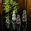 Handmade Glass Tall Snowman Figurine-1120540979
