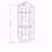 Curio Cabinet Lighted Glass Display Curio Cabinet-1034788209