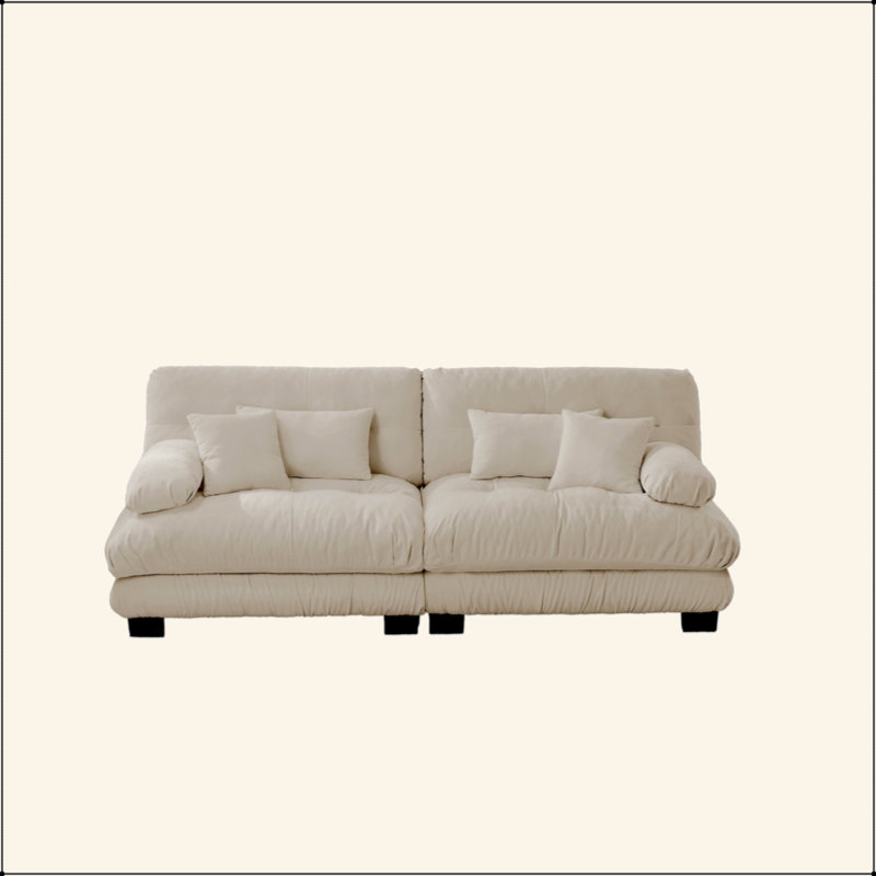 Canapé 2 places Cloud Couch, Café clair