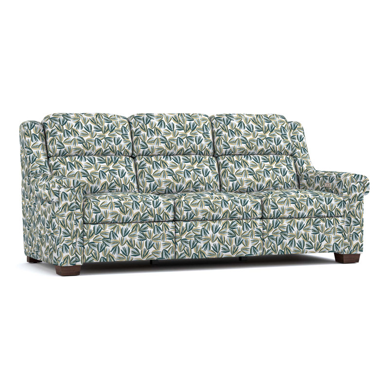 Chester Reclining Sofa, Perigold Palmetto Verdigris