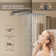 12 Inch Thermostatic Wall Mounted Rainfall Shower System with Rough-in Valve