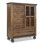 Commode Dargan Gentleman's avec 5 tiroirs et armoire à portes, brun canyon