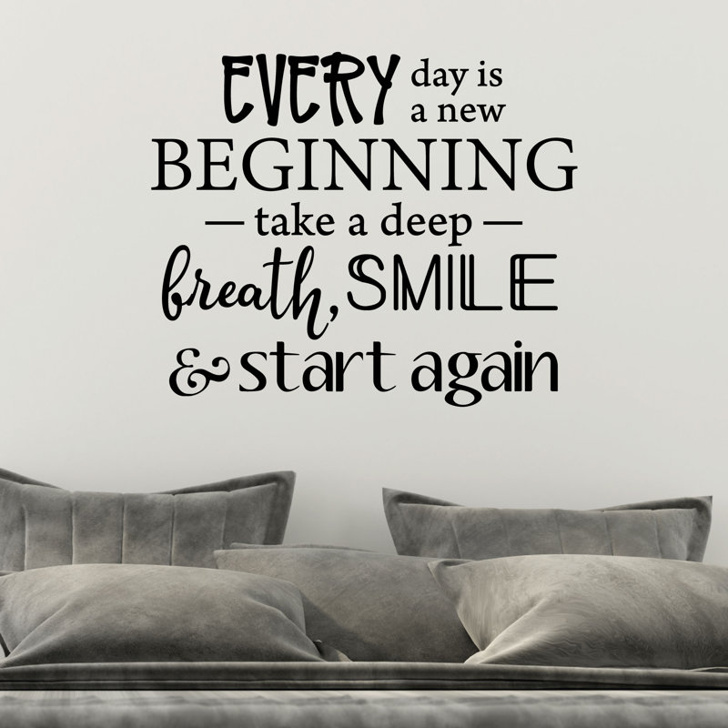 Text & Numbers Non-Wall Damaging Wall Decal