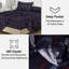  100% Cotton Flannel Sheets Set 4 Piece Warm Cozy Fall Sheets 16 inch Deep Pocket Bed Sheets-104561443-88138786