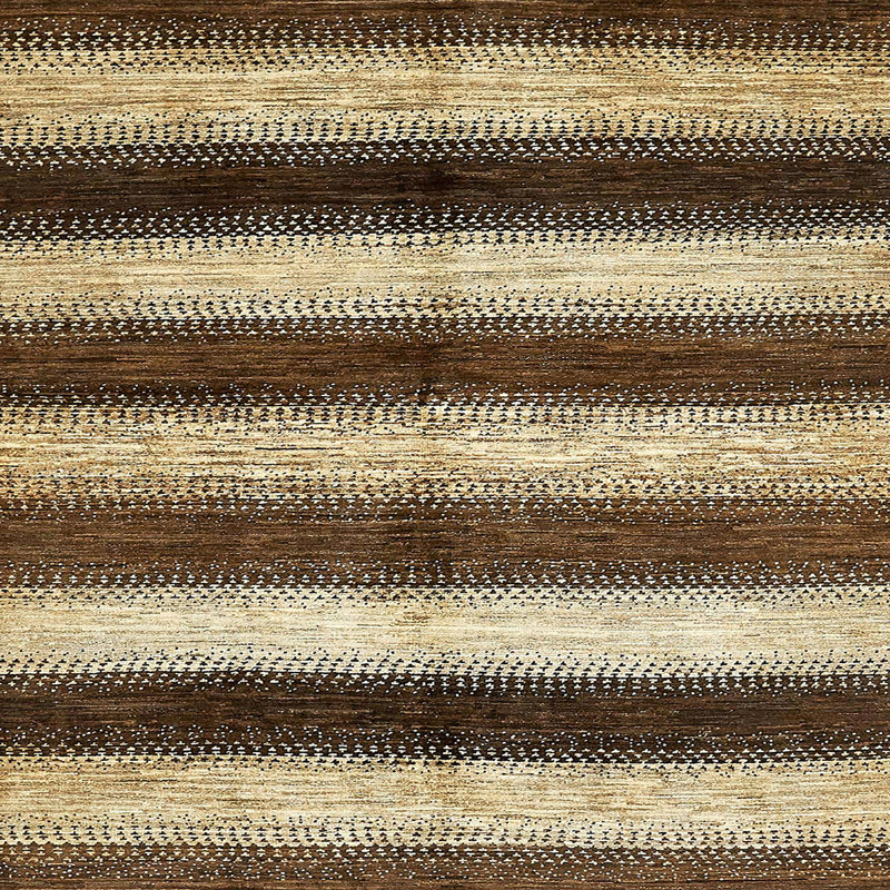 Tapis abstrait moderne 392, Carré 6 pi