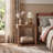 2-Tier Solid Wood Nightstand, Brown