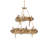 Aviary Gold Chandelier