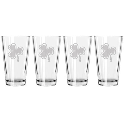 Shamrock 16oz. Pint Glass Set