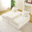 Luxury Whiteturtle Velvet Multifunctional Sofa-843493909