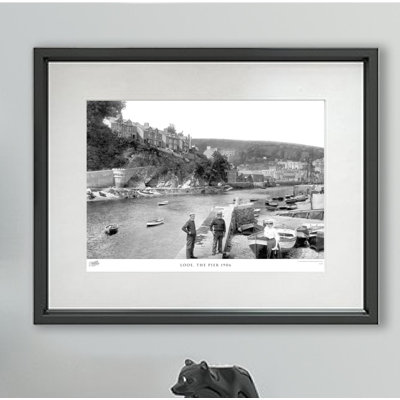 Looe, The Pier 1906 - Single Picture Frame Print