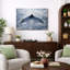 Whale Tail Ocean, Coastal Marine, photos de salon, impression sur toile encadrée-126136509-126136508