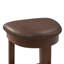 Ensemble de table de bar 4 pièces avec 3 tabourets de bar rembourrés en polyuréthane, table de petit-déjeuner avec 3 tabourets rembourrés Ensemble de table de salle à manger à hauteur de comptoir en bois massif pour le salon, la salle à manger.  Cerise-1179171132-1179171134