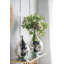 Vase de table en verre argenté-575606647