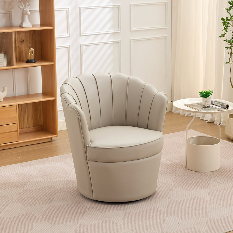 Chaise de bureau Petal, Crème