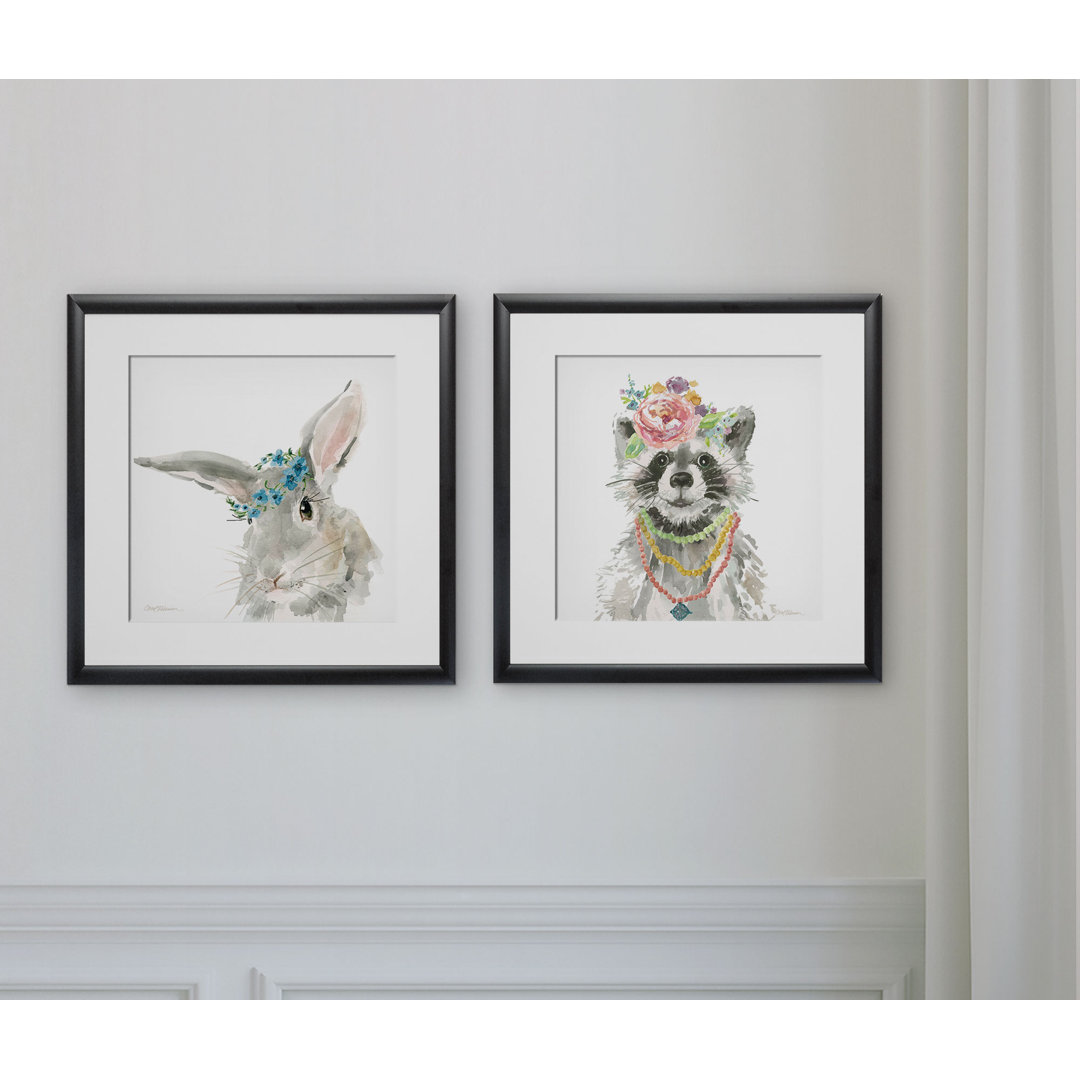 Animals 2 - Piece Framed Art Harriet Bee 