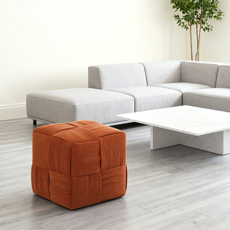 Repose-pieds repose-pieds doux et confortable, Brun